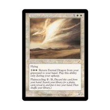 WOTC MtG Scourge Eternal Dragon (R) EX