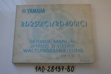 Yamaha RD250C RD400C Service Manual (ENG-FRA-GER)