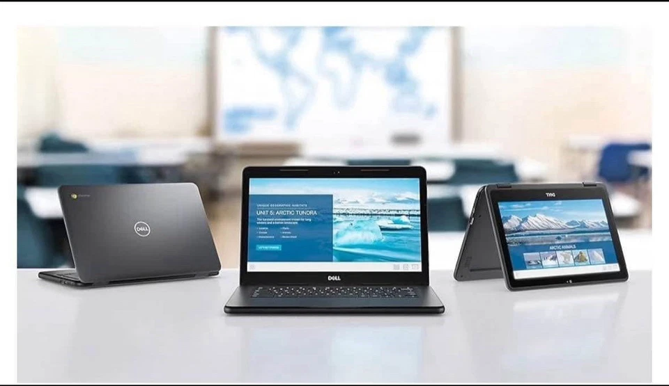 Dell Chromebook 11 3100 11.6 inch (32GB, Intel Celeron, 2.60GHz, 4GB) Notebook - Image 2 of 4