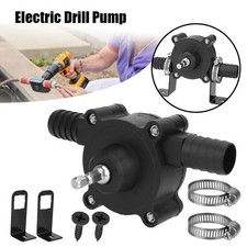 Portable Electric Powered Drill Pump Oil Fluid Water Transfer Pumps Self Priming