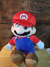 Nintendo Super Mario Bros 18" Stuffed Plush Soft Backpack Bag 2024