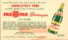 Advertising - Product Advertised on Great Vintage Postcard n/03 BJ2664