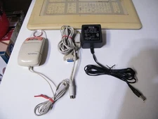  CalComp Drawing Board II Graphics Digitizer Tablet with puck,p. s. ,ac template