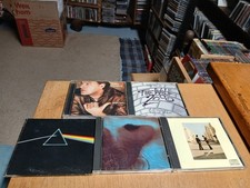 pink floyd cd lot/5 Meddle,Dark Side,Wish You Were Here,the Wall 2000,Gilmour...