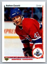 1990-91 Upper Deck - Star Rookie Andrew Cassels #265 (RC)
