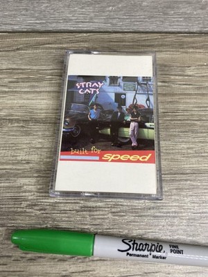 Stray Cats Built For Speed Music Cassette Rockabilly Album 1982 EMI America