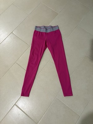 Ivy Park Logo Pink Active Workout Running Leggings Size M Beyoncé Adidas Collab