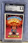 1985 Topps Garbage Pail Kids Series 1  #8a ADAM BOMB Matte - CGC Grade 5.5 EX+