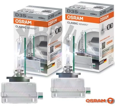 2x D3S Osram Xenarc 66340 Xenon Lampen Scheinwerfer Classic clc Led Brenner 2026 - Bild 1 von 3