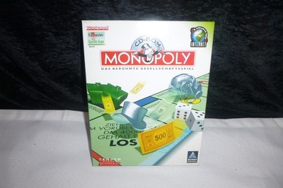 Neuwertig MONOPOLY CD Rom Gesellschaftspiel  mit Box