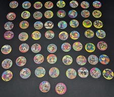 Vtg 1994 Sabritas Mexico –58 Looney Tunes “Gira Tazos”/"Master Tazos" Paises Pog