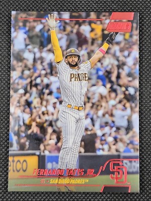 2022 Topps Stadium Club Fernando Tatis Jr Red Foil Parallel #6 San 