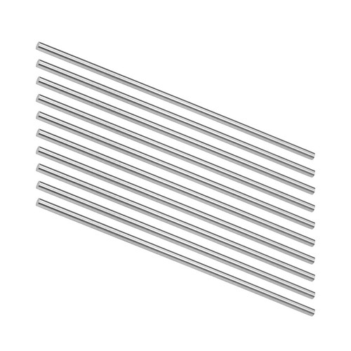 Sourcing Map Lot De 4 Tiges Aluminium Rondes 4mm Diamètre X 150mm - Barre Pleine Pour Bricolage
