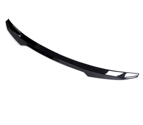 For Volvo S60 2019-2024-2022 ABS Glossy Black Rear Spoiler Tail Trunk Lip Wing H - Picture 3 of 10