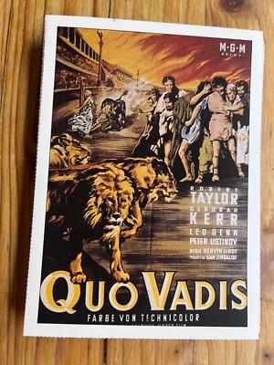 Quo Vadis | 1951 | Cinema Filmplakatkarte