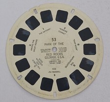 Park of the Red Rocks Colorado 53 View Master Reel Viewmaster Rare Vintage