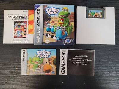 Sitting Ducks for Nintendo GameBoy Advance GBA Complete In Box CIB Great Shape