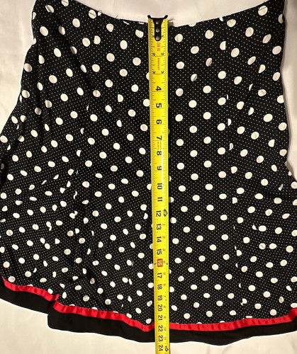 Falda para mujer RB Collection New York talla 8 lunares con cremallera oculta - Imagen 11 de 11
