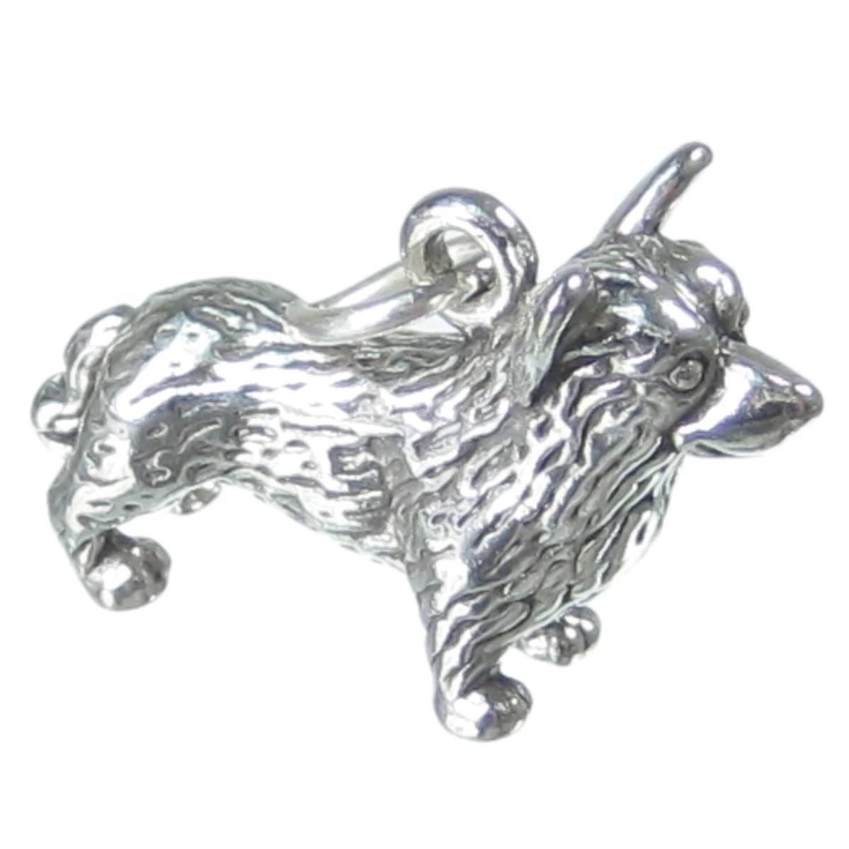 Silver dog best sale charms