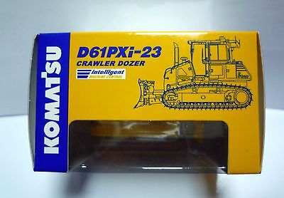 無料クーポン配布 アプリ Model Diecast Official Komatsu Crawler 1 / D61PXi-23 Dozer 建設車両、作業車
