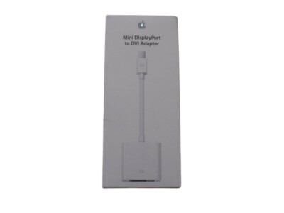 Apple MB570LLB Mini DisplayPort to DVI Adapter - White - GENUINE APPLE