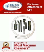 Mini Micro Tool Attachment Set Fits All Vacuum Cleaners; Perfect For Hard-to-rea on sale Mini Micro Tool Attachment Set Fits All Vacuum Cleaners; Perfect For Hard-to-rea on sale