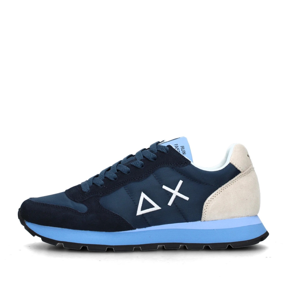 SUN68 SCARPA SNEAKERS UOMO Z35108 TOM MULTICOLOR 07 NAVY - Main Image