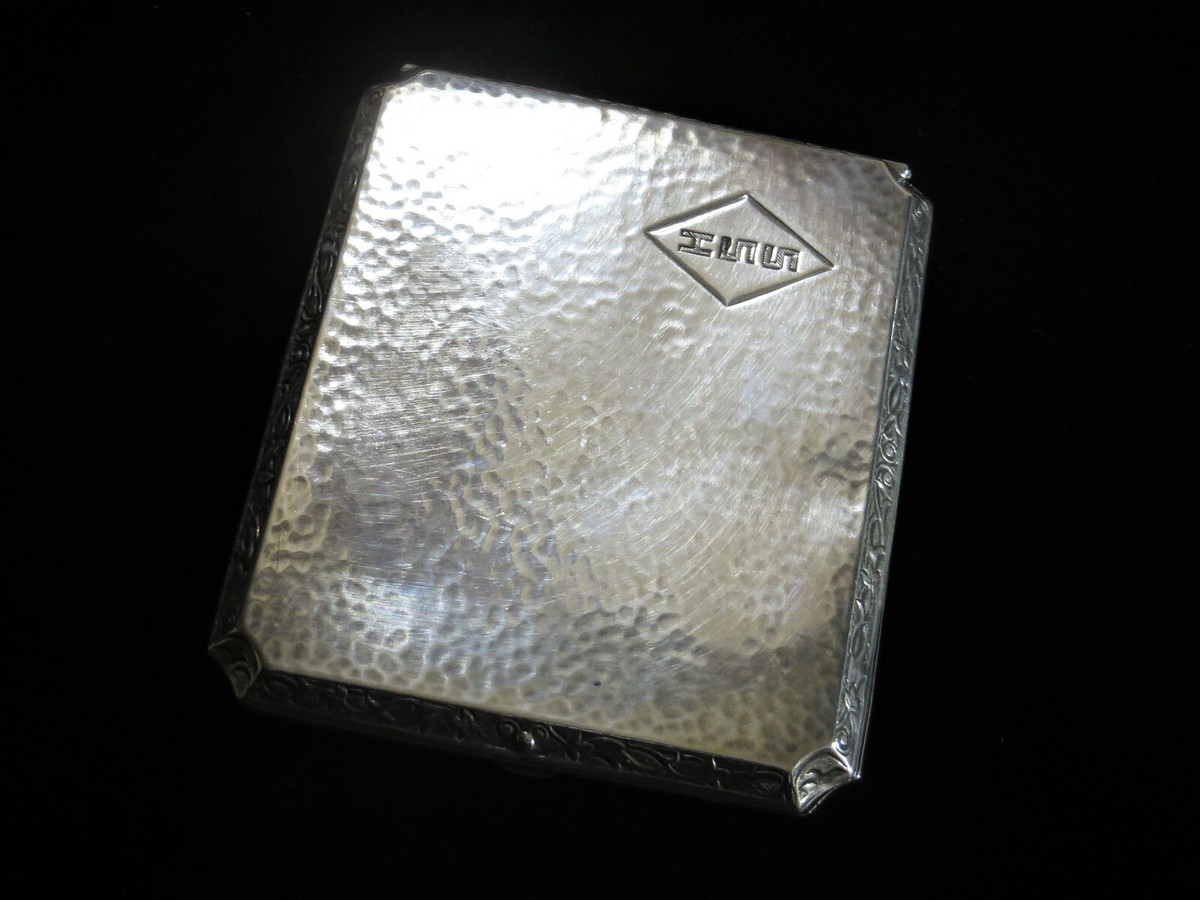 eam cigarette case Metal Case, Hold 16 Cigarette Vintage Copper Camel Cigarette Smoking Boxes, Portable Waterproof (Color : Brass, Size : 9.5x7cm) : Health & Household Lot - Three Vintage Elgin