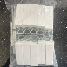 Nylon/Steel Cabinet Hanging Brackets with Mounting Plate 10 Pack Kitchen