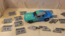 Bendable,Front,Rear and Side window armor 18 items 3d printed for 1/64 scale car