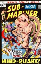 Sub-Mariner (1968) #  43 (3.5-VG-) Tuval the Mind Master 1971