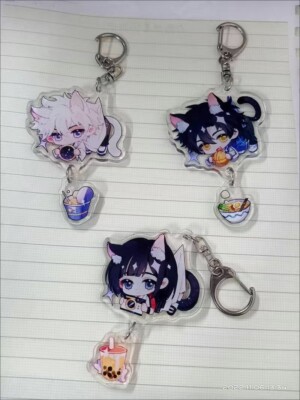 Anime Link Click Cheng Xiaoshi Lu Guang Qiao Ling Acrylic Keychain
