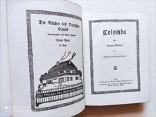 Colomba by Prosper Mérimée (1909, book publisher for the Deutsche Haus)
