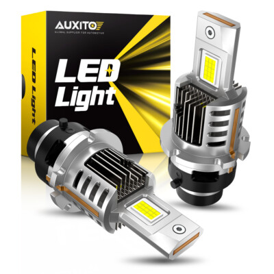 2X D4S D4R LED Headlight Bulb Replace HID Xenon Super White 6500K Conversion Kit