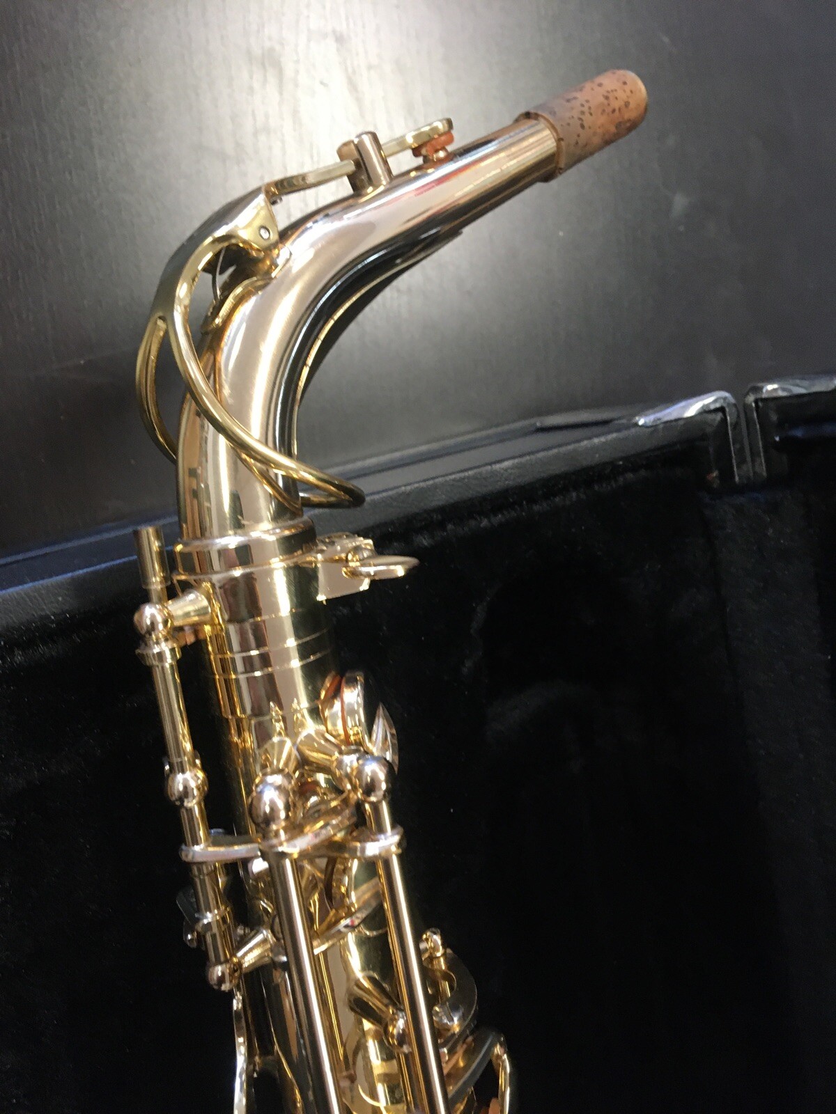 CHATEAU SERIES CAS22GL GOLD PLATED ALTO SAXOPHONE EX STUDENT MODEL