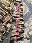 2 Pair Fight Like A Girl Camo Leggings L