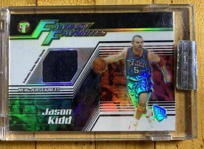 2005-06 Pristine Fantasy Favorites Jersey Refractor Sp Jason Kidd  /25 # FF-JK