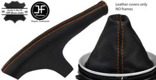 ORANGE NAHT LEDER SCHALTSACK + HANDBREMSMANSCHETTE LANGE F?R 350Z Z33 03-09