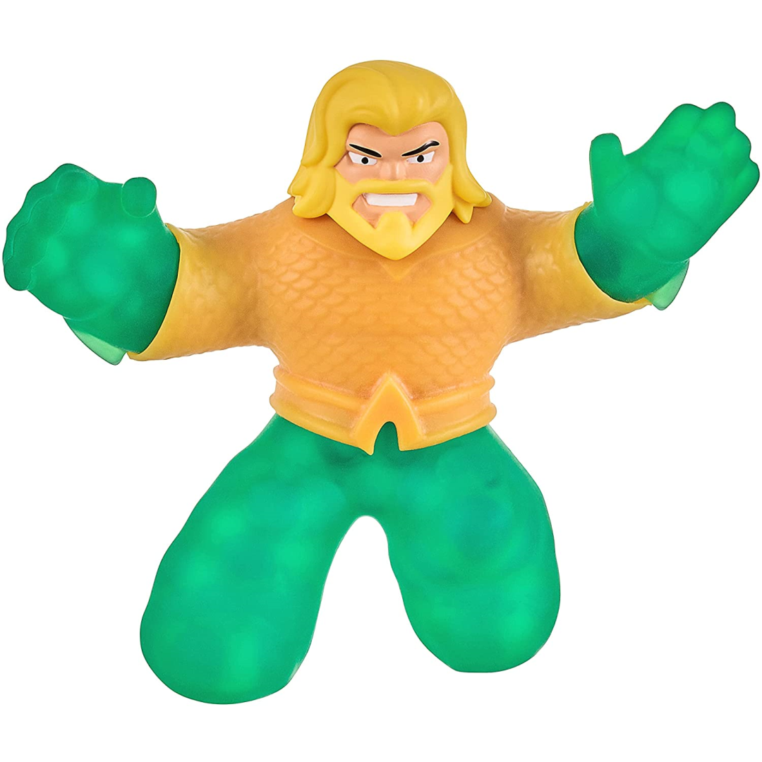 Heroes Of Goo Jit Zu DC Superheroes Soft Stretchy Gooey Squishy Figure - Aquaman