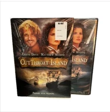Cutthroat Island DVD, 1995 Geena Davis Matthew Modine 