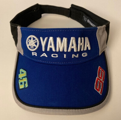 Yamaha Racing Visor 2014 Grand Prix Red Bull Indianapolis Blue & Black #46 #99
