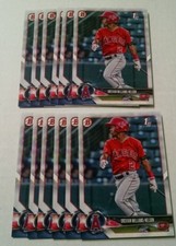 12 2018 Bowman Draft DREVIAN WILLIAMS-NELSON card lot LOS ANGELES ANGELS #77