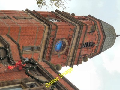 Photo 6x4 Town Hall Clock Tower: North face Hyde/SJ9494 The north face o c2014