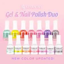 KIARA SKY DUO GEL & LACQUER NEW UPDATE!! *Pick Your Colours*