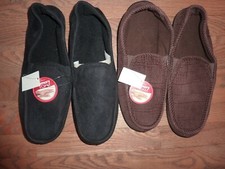 SLIPPERS MENS WITH MEMORY FOAM NEW CHOICE FREE SHIPPING NWT