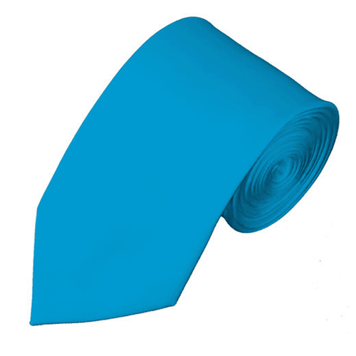 Manzini Neckwear® Men's Solid Color Polyester SLIM Tie Party wedding Necktie! - Picture 14 of 57