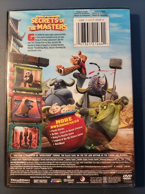 Kung Fu Panda Secrets of the Masters DVD Animated 2011 | eBay