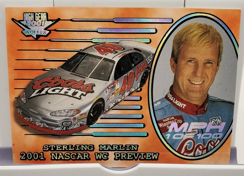 High Gear 2001 Wheels Complete Set Of 72 Cards Plus MPH Card 026/100 - Image 3 of 4