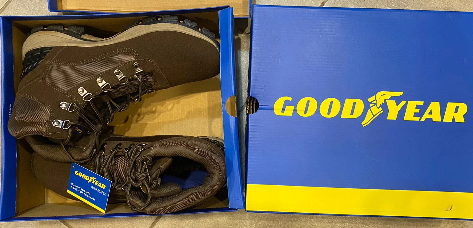 Goodyear Brown Montana P Mens Work Boot Size 13 New In Box
