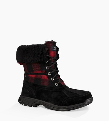 UGG Butte Redwood Boot Buffalo Check Snow Boot SZ 11 | eBay display picture 1